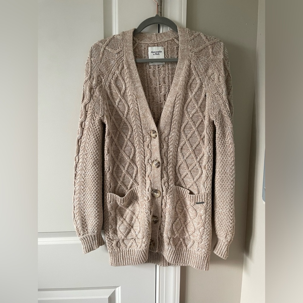 Abercrombie and Fitch Oversized Button Down Cardigan Size XS